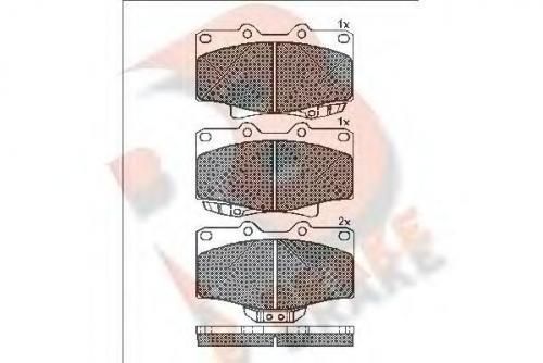 Колодки тормозные TOYOTA 04465 35140