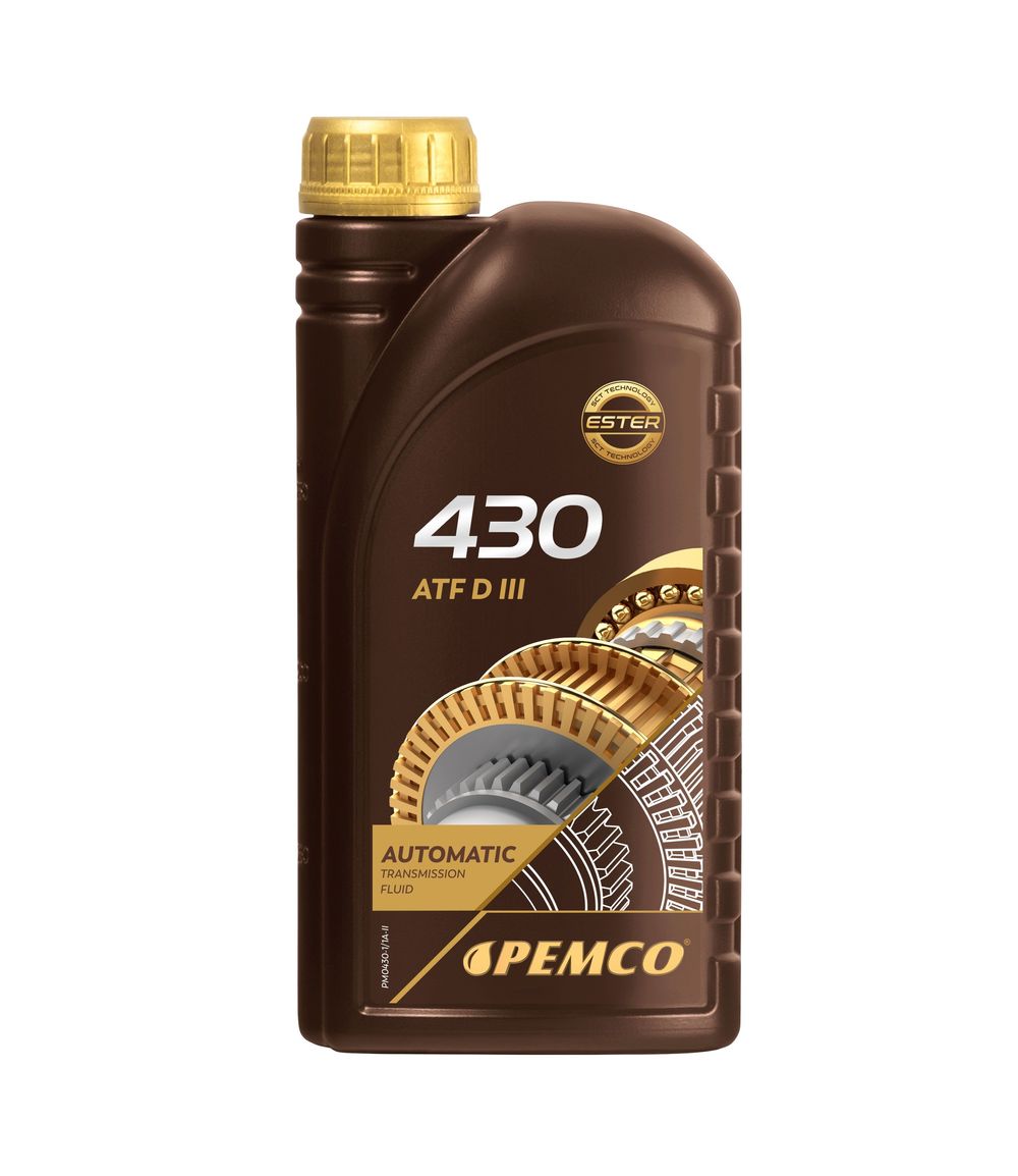 Масло трансмиссионное PEMCO 430 ATF DEXRON III HCV AUTOMATIC CYNTHETIC (1л)