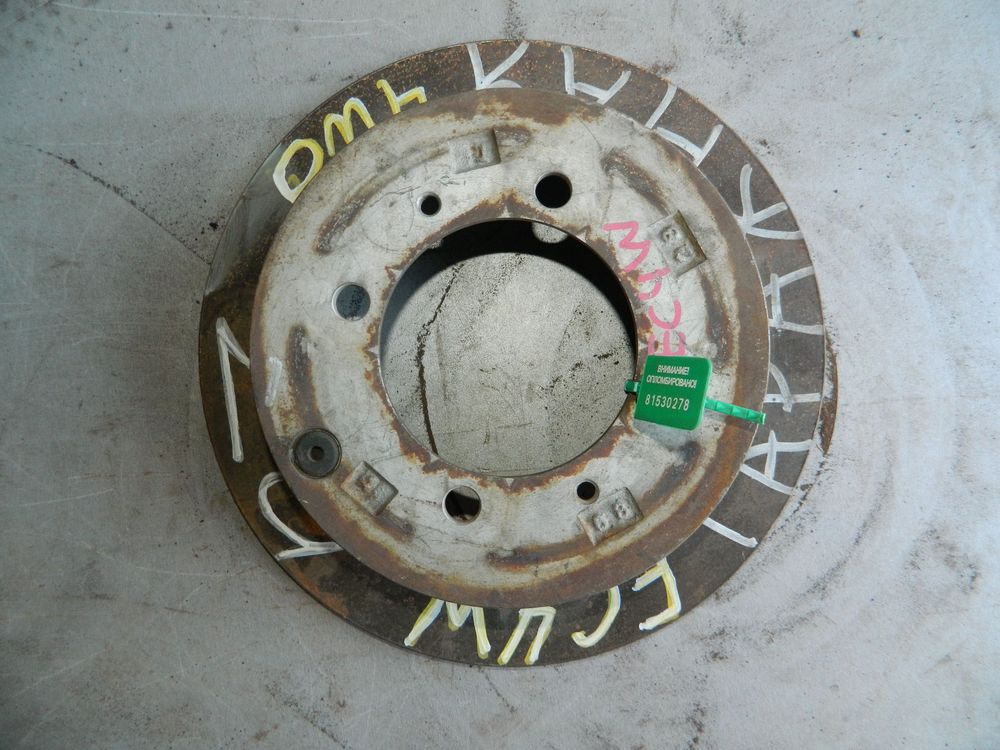 Диск тормозной MITSUBISHI LEGNUM EC4W Зад (Контрактный) 81530278
