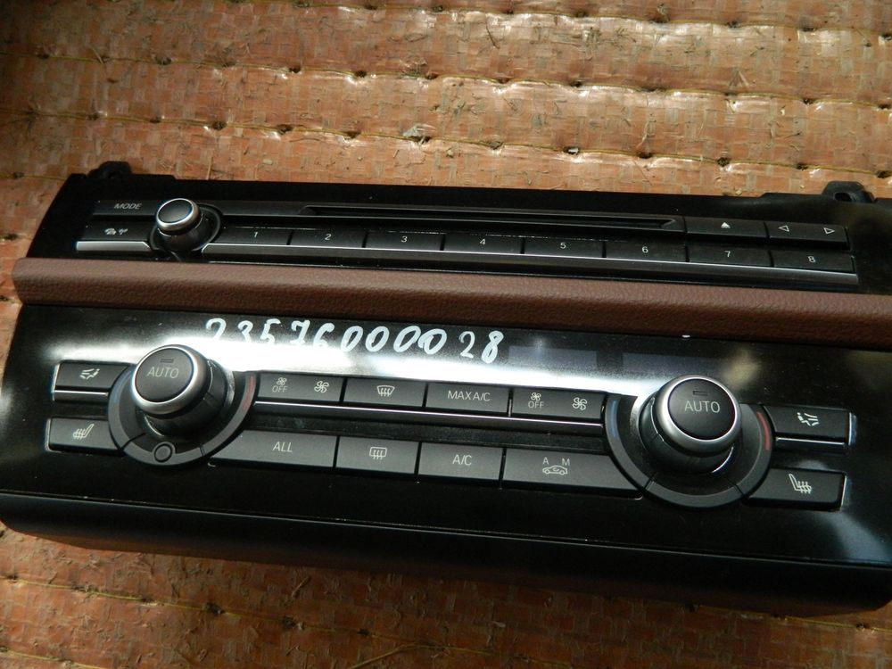 Блок управления климат-контролем BMW 50SERIES F10 (Контрактный) 23576000028