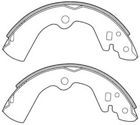 Колодки тормозные NISSAN 4406047L25