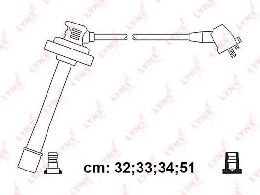 Провода высоковольтные TOYOTA 9091922389