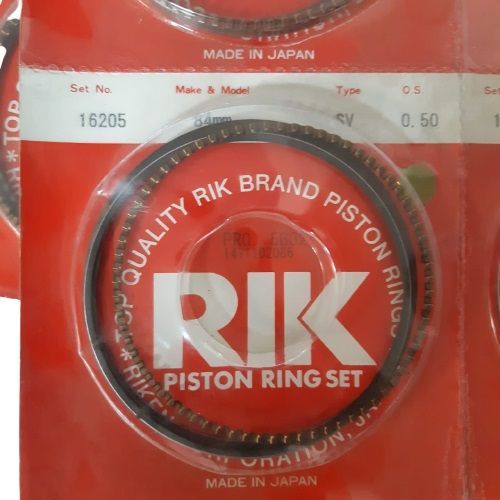Кольца поршневые RIK 16205050 HONDA