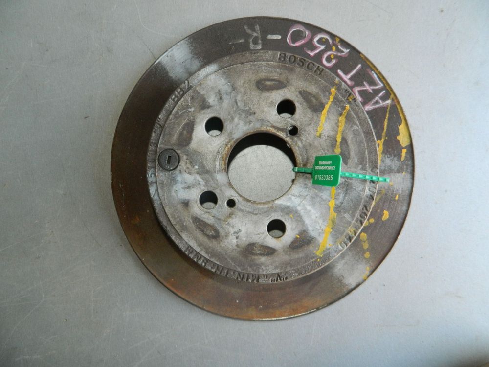 Диск тормозной TOYOTA AVENSIS AZT250 Зад (Контрaктный) 81530385