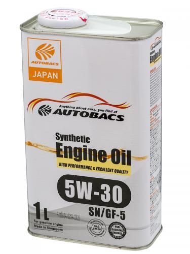Масло моторное AUTOBACS SNP SYNTHETIC 5W30 SN/GF-5 (1л)