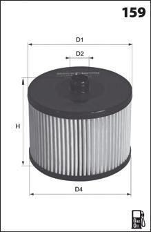 Фильтр топливный BIG FILTER GB6430