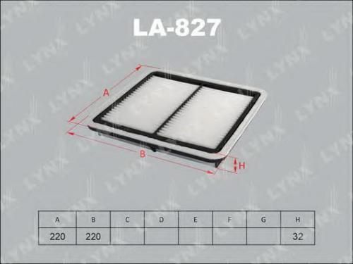 Фильтр воздушный LYNX LA827