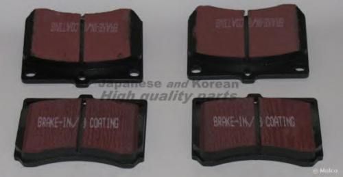 Колодки тормозные MAZDA 1U023328Z