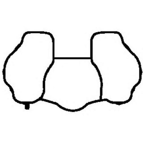 Прокладка впускного коллектора AJUSA 13184600 MITSUBISHI CARISMA 1997-2006