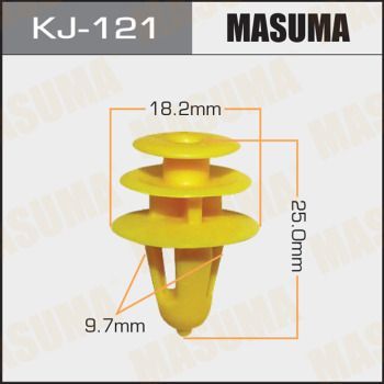 Клипса MASUMA KJ121 TOYOTA
