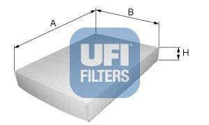 Фильтр салонный UFI 5313600