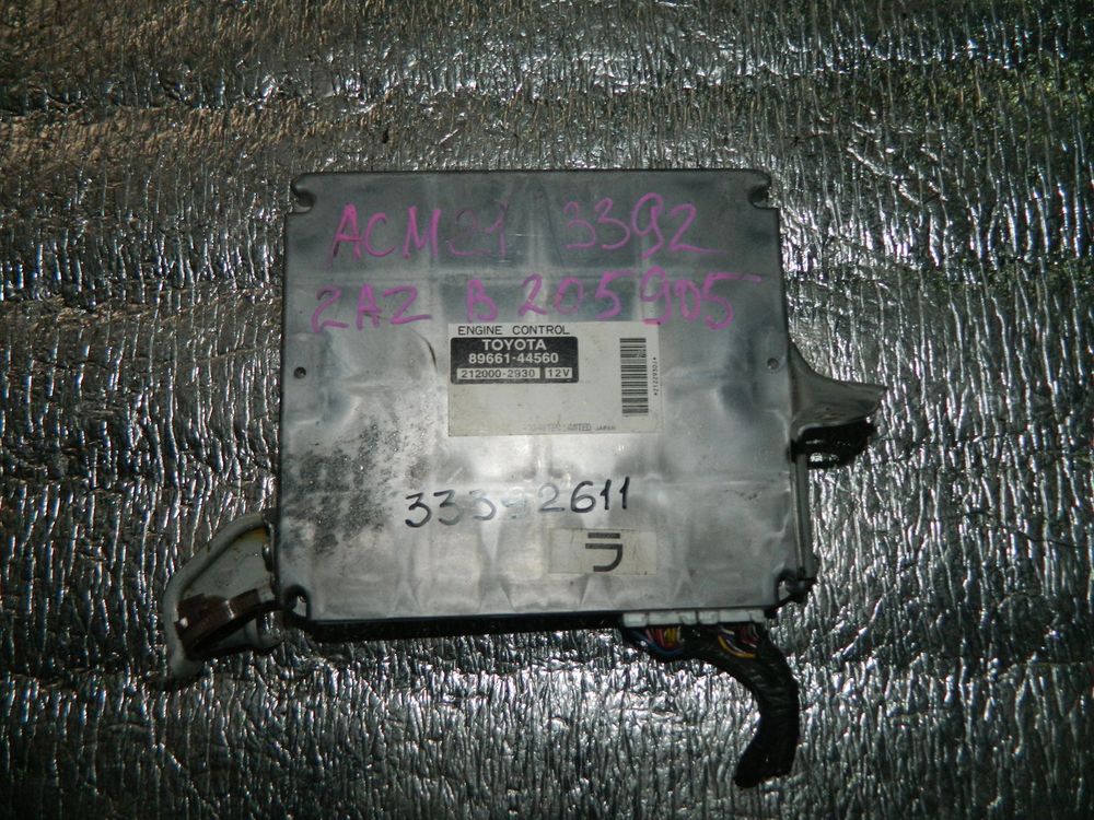 Блок управления ДВС TOYOTA IPSUM ACM21 2AZFE (Контрактный) 33392611