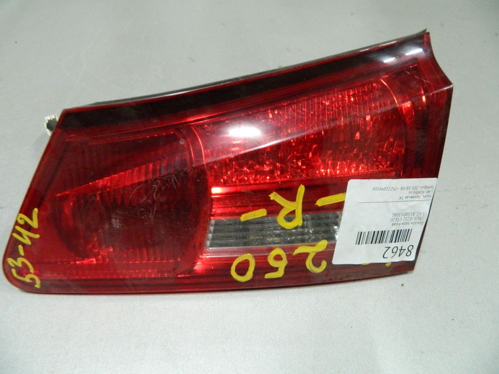 Фонарь LEXUS IS250 GSE20 Задн Прав 5342 (Контрактный) 64492571