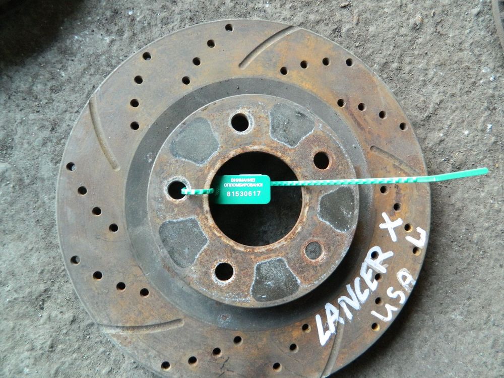 Диск тормозной MITSUBISHI LANCER X CY4A Перед (Контрактный) 81530617
