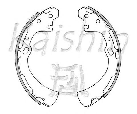 Колодки тормозные KASHIYAMA K1174
