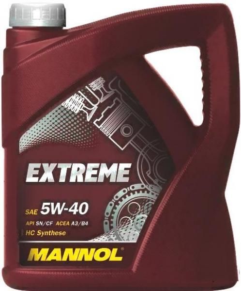 Масло моторное MANNOL EXTREME 5W40 SN/CF синт (4л)