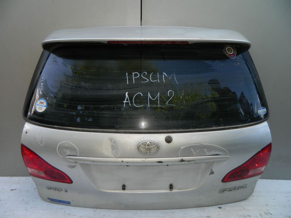 Дверь 5-я TOYOTA IPSUM ACM21 (Контрактный) 40951725