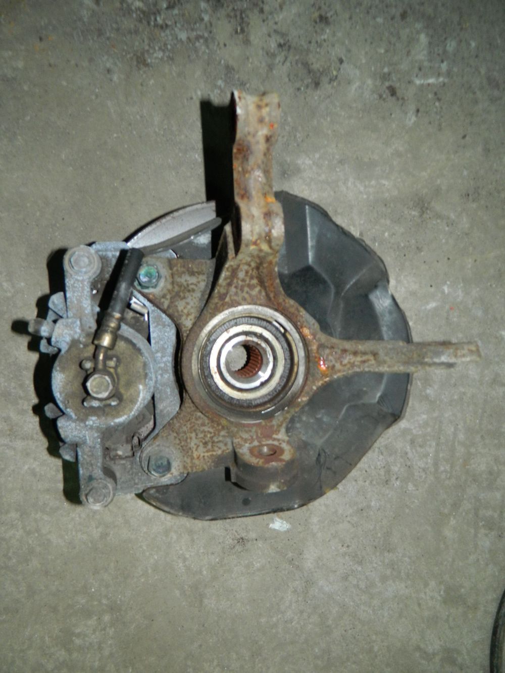 Ступица HONDA MOBILIO GB2 Перед Прав (Контрактный) 79586597