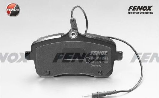 Колодки тормозные FENOX BP43254 PEUGEOT 407