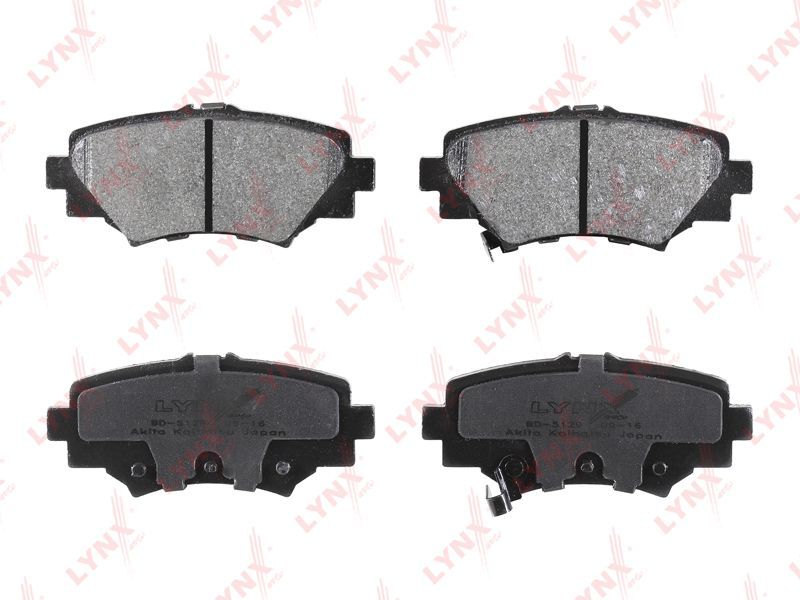 Колодки тормозные LYNXAUTO BD5129 MAZDA 3 BM 2013-