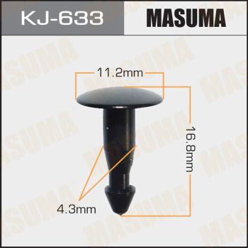 Клипса MASUMA KJ633 NISSAN