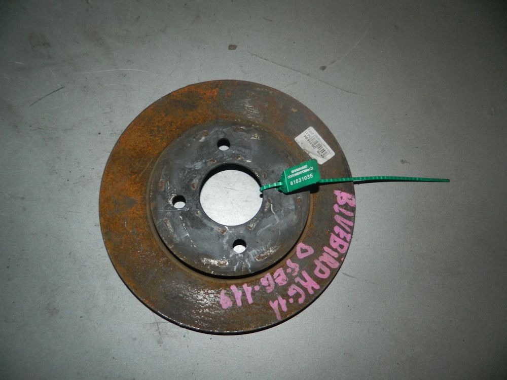 Диск тормозной NISSAN BLUEBIRD SYLPHY KG11 Перед (Контрактный) 81531035
