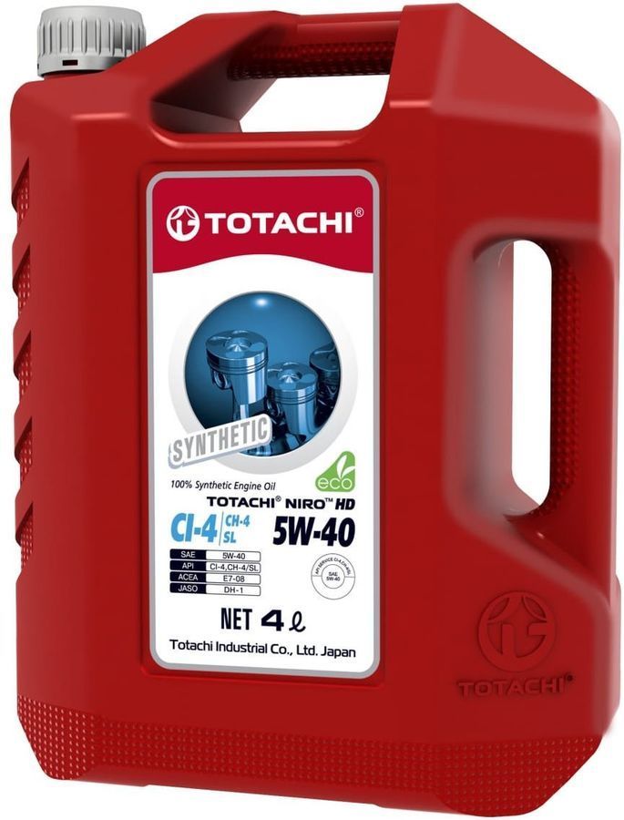 Масло моторное TOTACHI Niro LV Synthetic SAE 5W-40 (4л)