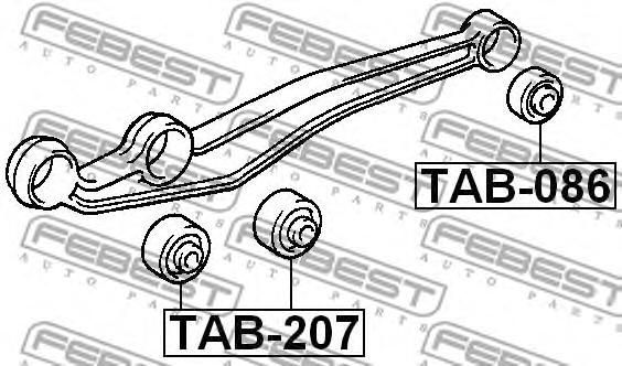 Сайлентблок TOYOTA 4870260050
