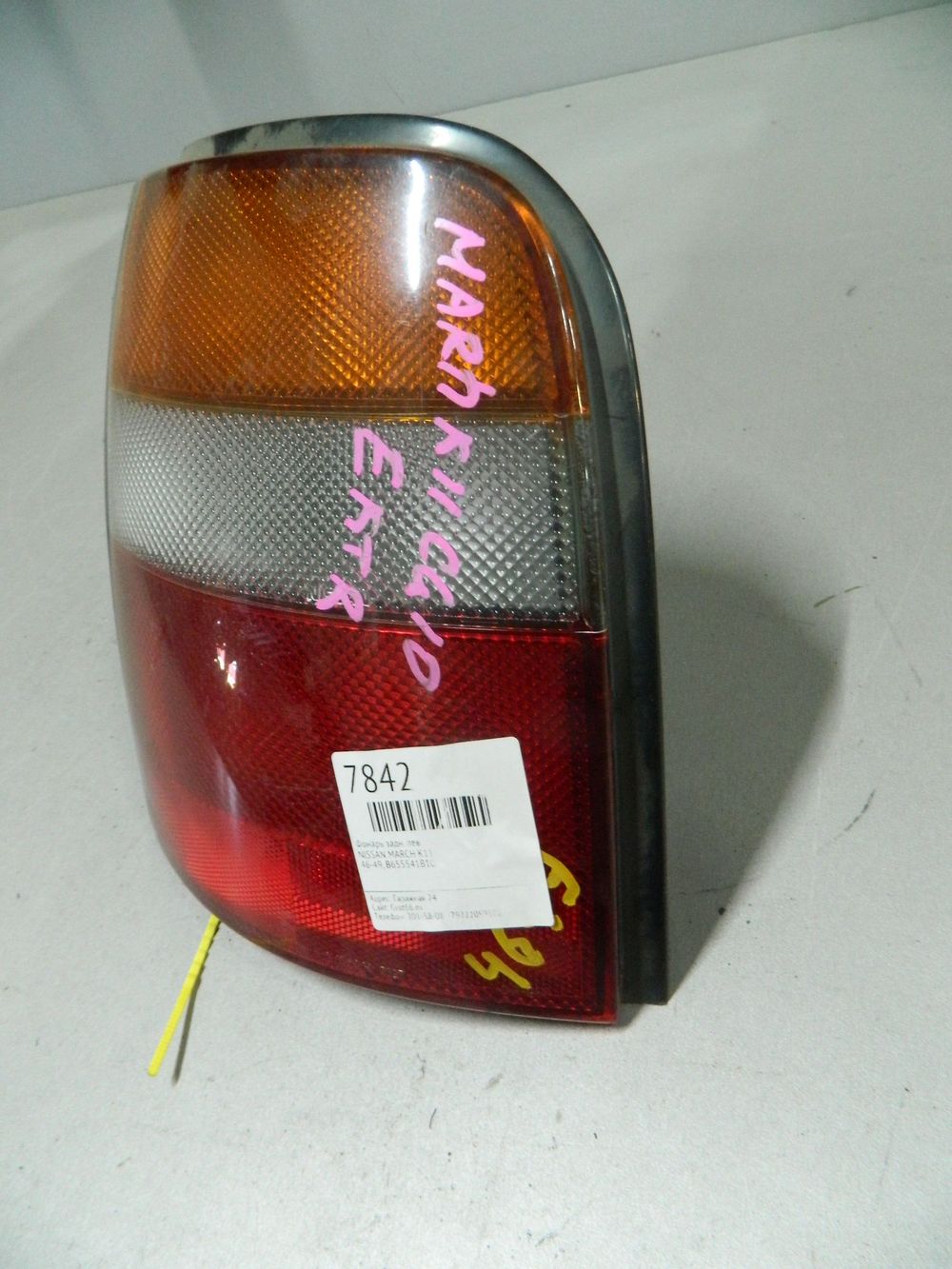Фонарь NISSAN MARCH K11 Задн Лев 4649 (Контрактный) 64492061