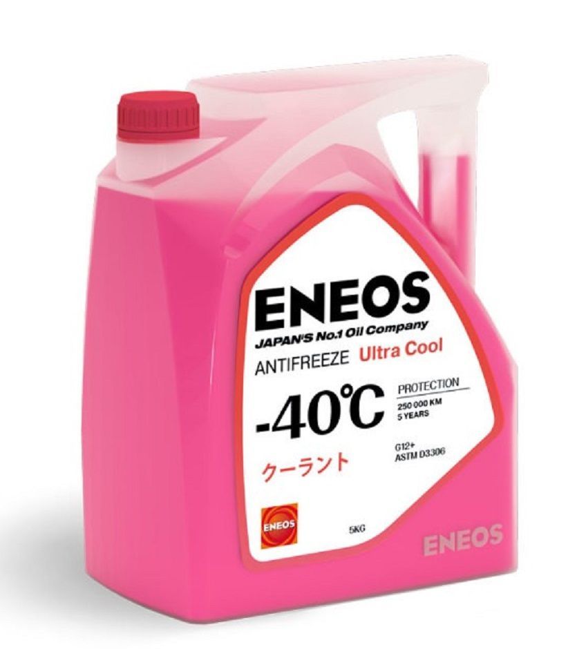 Антифриз ENEOS Ultra Cool -40C розовый (5кг)