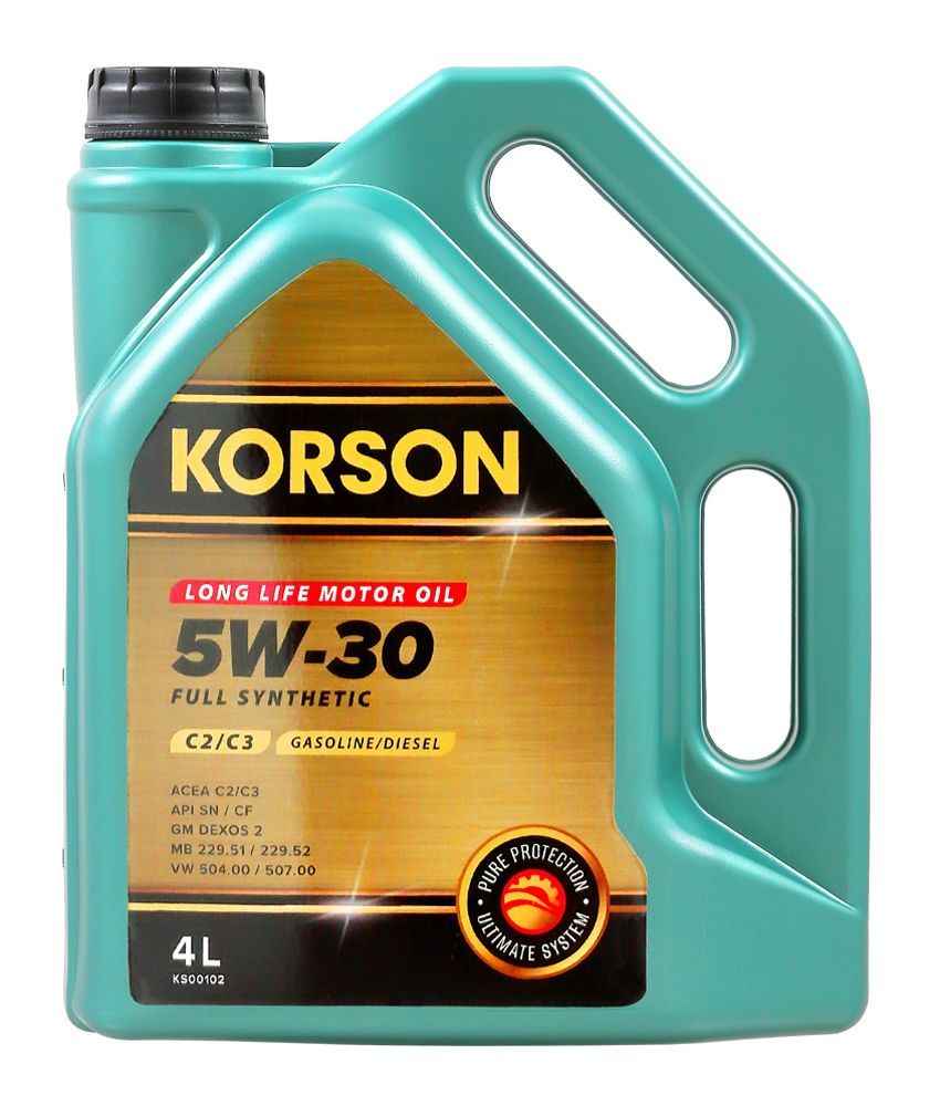 Масло моторное KORSON FULL SYNTHETIC 5W30 С2/С3 синт (4л)
