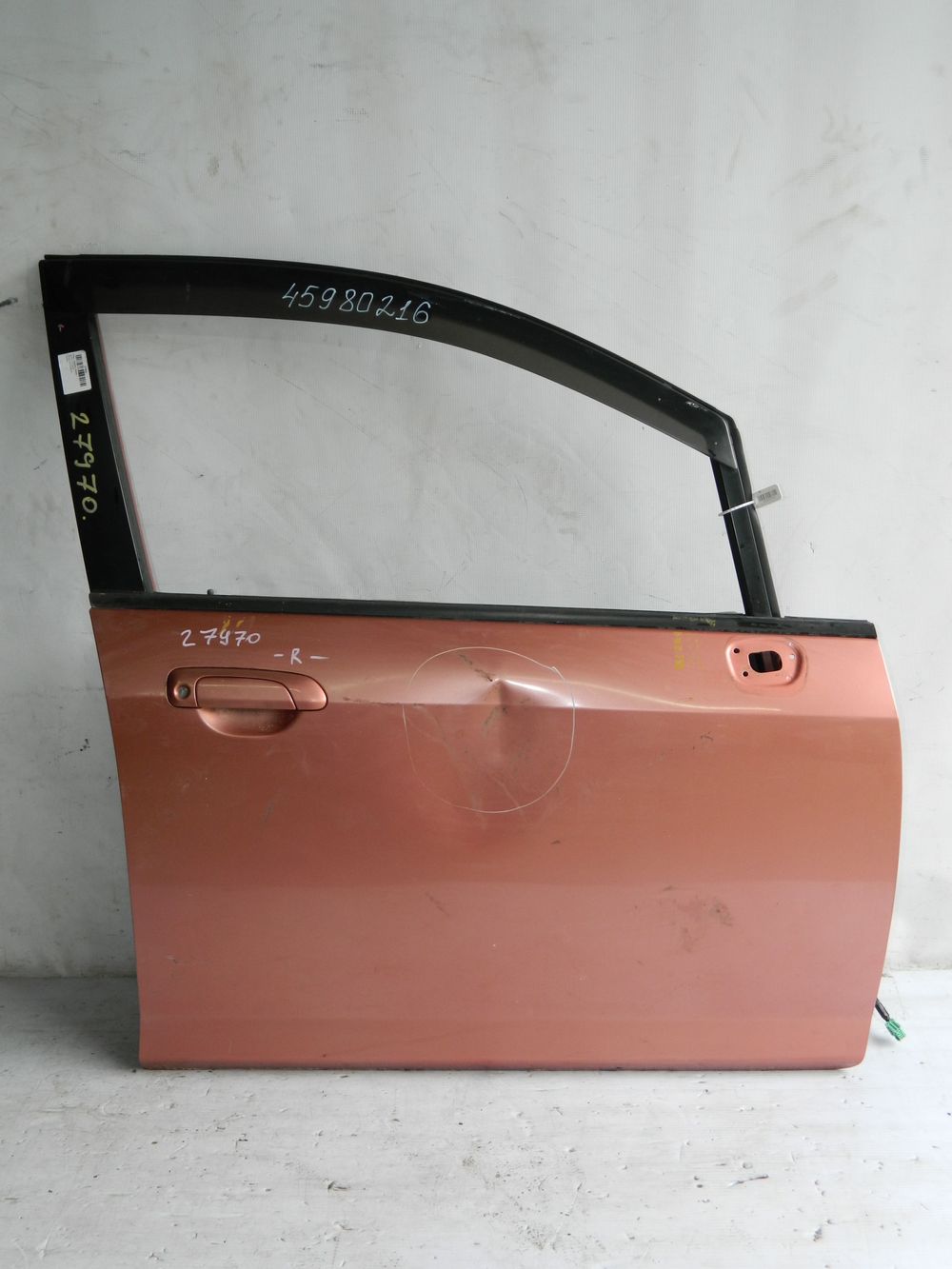 Дверь HONDA FIT GD1 Перед Прав (Контрактный) 45980216