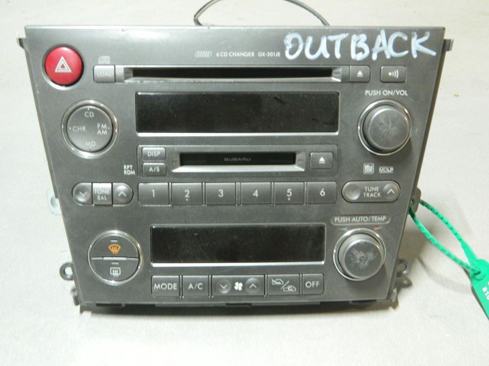 Магнитола SUBARU OUTBACK BP5 (Контрактный) 81540373