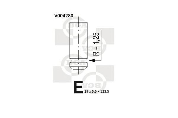 Клапан выпускной HONDA 14721PT3A00