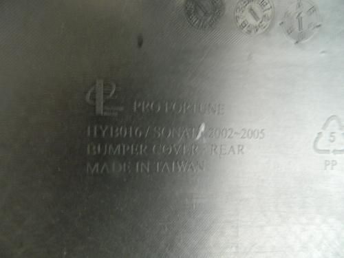 Бампер задний FORTUNE HYB016 HYUNDAI SONATA 2002-2005