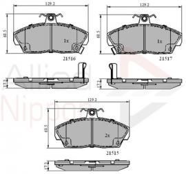 Колодки тормозные ALLIED NIPPON ADB3232