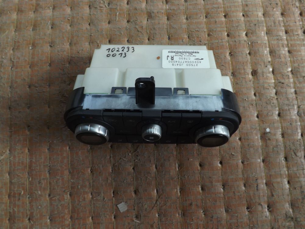 Блок управления климат контролем NISSAN DUALIS J10 (контрактный) 1022330013