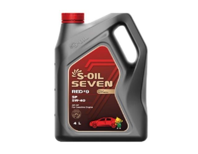 Масло моторное S-OIL 7 RED9 5W-40 SP синт (4л)