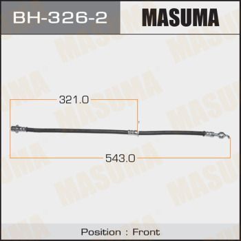 Шланг тормозной MASUMA BH3262 TOYOTA Camry