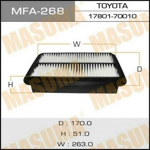 Фильтр воздушный MASUMA MFA268