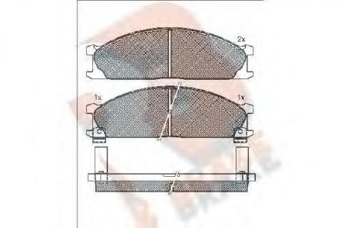 Колодки тормозные NISSAN 41060-05N90
