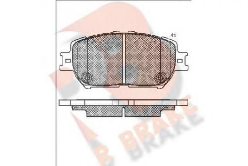 Колодки тормозные TOYOTA 04465 30340