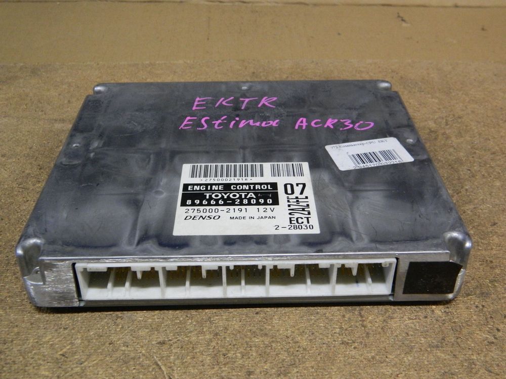 Блок управления ДВС TOYOTA ESTIMA 2AZFE (Контрактный) 10114