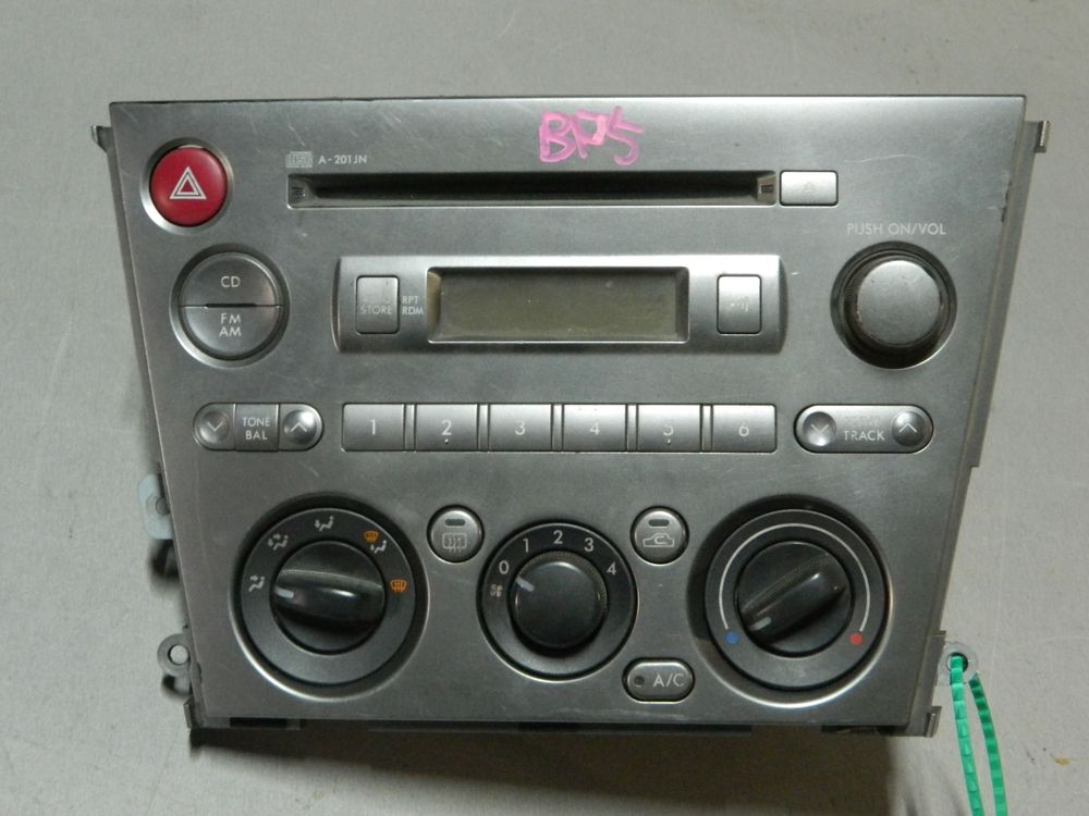 Магнитола SUBARU LEGACY BP5 (Контрактный) 81540427