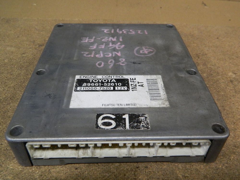 Блок управления ДВС TOYOTA PLATZ 1NZFE (Контрактный) 9558