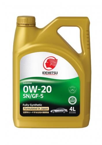 Масло моторное IDEMITSU 0W20 FS SN/GF-5 (4л)