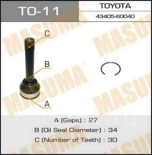 ШРУС MASUMA TO11