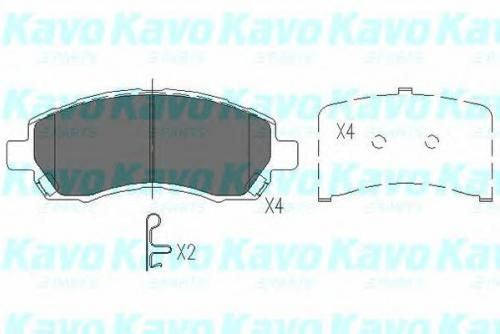 Колодки тормозные SUBARU V9118F008