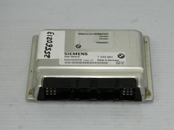 Блок управления ДВС BMW X3 E83 M54B25 (Контрактный) 79590731