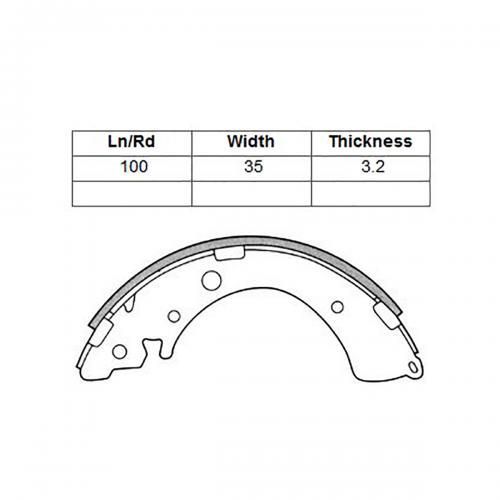 Колодки тормозные JFBK FN3387 MAZDA DEMIO DW3W 96-